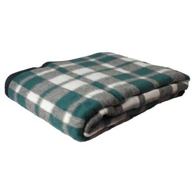 Imagem de Cobertor Casal Boa Noite Xadrez Guaratingueta Verde - Guaratinguetá
