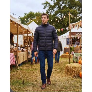 Imagem de Jaqueta Bobojaco Masculina Puffer Blusa De Frio Squadrão X Preta Sem T