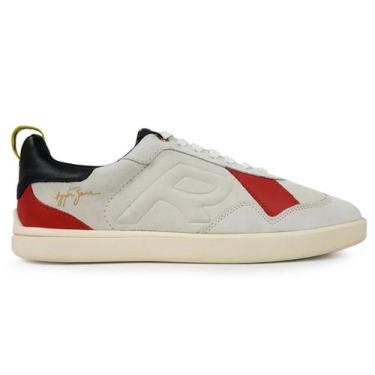 Imagem de Tênis Casual Reserva Heritage SENNA Masculino Original , Branco, Preto
