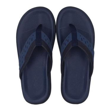 Imagem de Chinelo Olympikus Caraiva Masculino, 33-34, Marinho, Petroleo