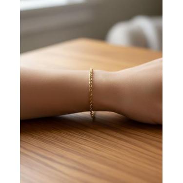 Imagem de Pulseira Feminina Bailarina 2.0 18 Cm Ouro 18k Joie Joias 0 0 Cm - JOI