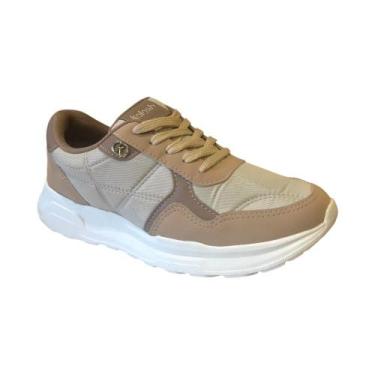 Imagem de Tênis Feminino Casual Kolosh Rocco Granola Bege C4541-0006 Tamanho:35C