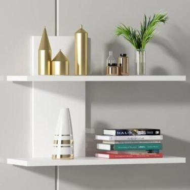 Imagem de Nicho decorativo para quarto sala cozinha mdf 45cm sixteen