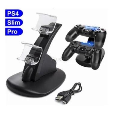 Imagem de Suporte Vertical Para Carregar Controle De Ps4 - Slim / Pro Modelo IV-