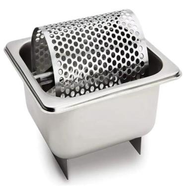 Imagem de Mantegueira Profissional Inox Passador Manteiga Hamburgueria - GP Inox