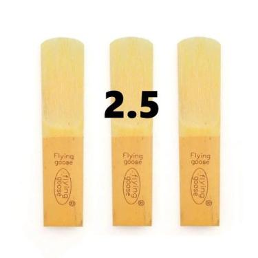 Imagem de Kit 3 Palhetas Para Sax Alto Flying Goose 1.5 / 2.0 / 2.5 / 3.0, 2.5