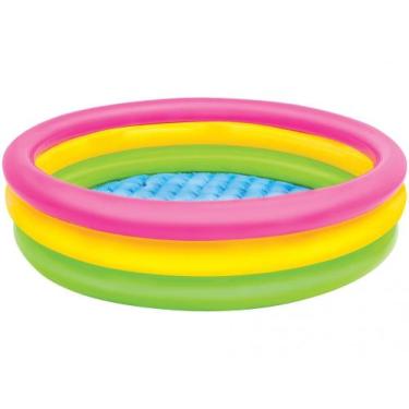 Imagem de Piscina Infantil Inflável Redonda Intex 131L - Wetset Pôr do Sol