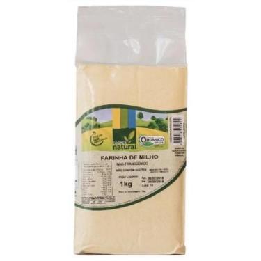 Imagem de Kit 6X: Farinha de Milho Amarela Orgânica Coopernatural 1kg