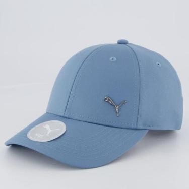 Imagem de Boné Puma Metal Cat BB Juvenil Azul, Único