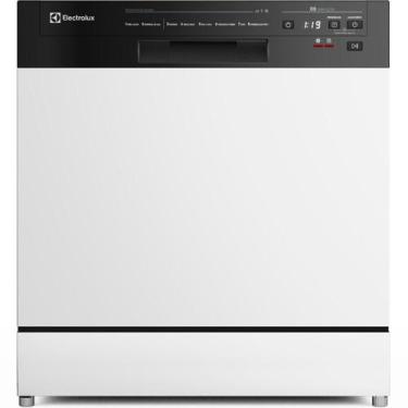 Imagem de Lava-Louça Electrolux 8 Serviços Programa Lava e Seca 50 min, Branco -
