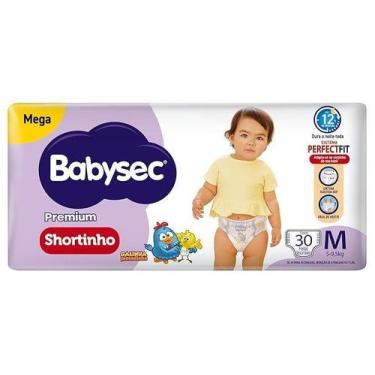 Imagem de Fralda Shortinho Babysec Galinha Pintadinha Premium Tam. M 5 a 9,5kg 3