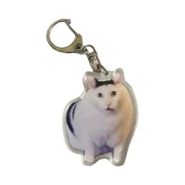Imagem de Chaveiro De Memes De Gatos Engraçados E Fofos, Presente Para Estudante