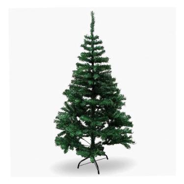 Imagem de Árvore de Natal Pinheiro 1,50 m 150 cm hv 420 Galhos com 100 Luzes de Led Brancas 110v