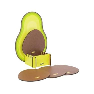 Imagem de Porta Copos Shape Com Suporte - Avocado Control - Uatt