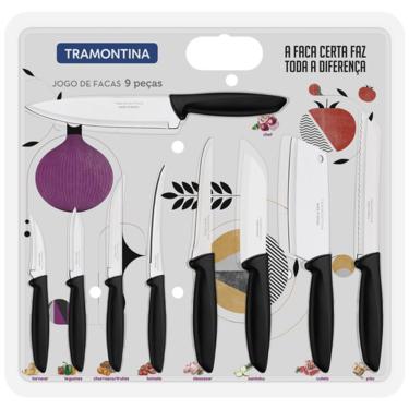 Imagem de Jogo De Facas Tramontina Com 9 Peças 
