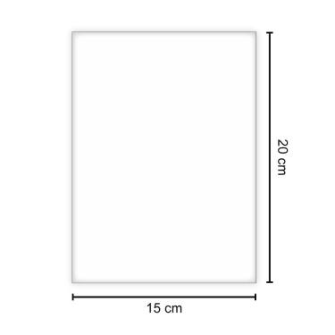 Imagem de Saco de Plástico 15 x 20cm com 0,06 micras de espessura com 1 Kilo