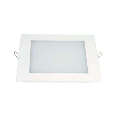 Imagem de Painel de Led Taschibra Quadrado Lux de Embutir 12W 4000K Bivolt