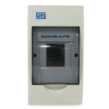 Imagem de Quadro De Distribuicao Weg De Sobrepor 4 Disjuntor Din
