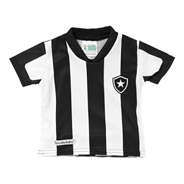 Imagem de Camiseta Bebê Botafogo Listrada - Torcida Baby