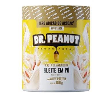 Imagem de PASTA DE AMENDOIM 650G - DR PEANUT - Sabor Leite em Pó