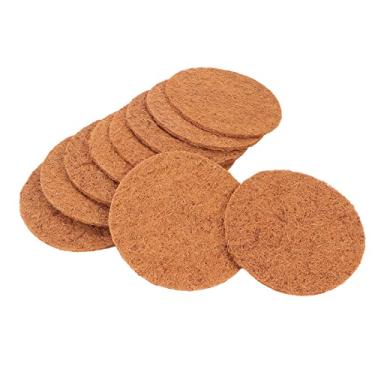 Imagem de 10 unidades de almofadas para nidifica??o de p¨¢ssaros colch?o de grama seca tapete para ninho de ovo de pombo tapete para cria??o de pombos material confort¨¢vel para cabana