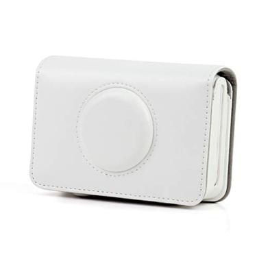 Imagem de HONGYAN capa da câmera Capa de couro PU cor sólida para câmera de toque de snap polaroid acessórios para câmera