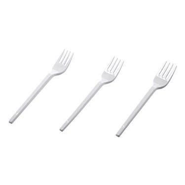 Imagem de Garfo Plast Refeicao Cristal - Pacote Com 10 Un Regina Cristal/Transparente