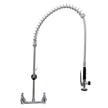 Imagem de Misturador Torneira Industrial Esguicho de Parede Para Cozinha Restaurante Hospitais Pré Lavagem