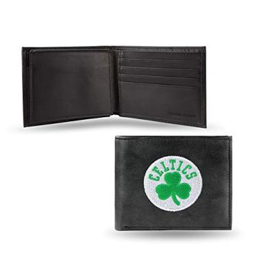 Imagem de NBA Rico Industries Carteira de couro bordada, Boston Celtics