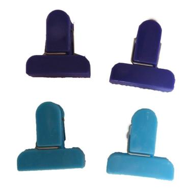 Imagem de Kit 4 Prendedor De Plástico Para Embalagens Abertas Lacra