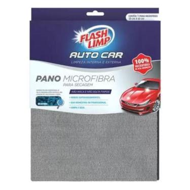 Imagem de Pano de Microfibra Automotivo - Secagem Autocare Flashlimp
