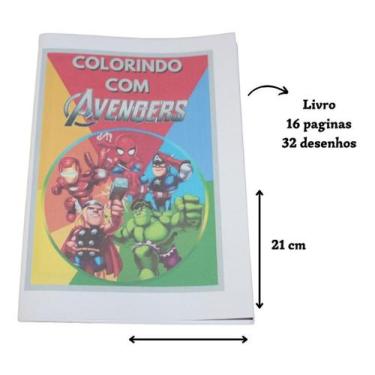 Livro De Desenhos Para Colorir Vários Temas Menino E Menina - INFINITY -  Kit de Colorir - Magazine Luiza