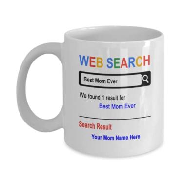 Imagem de Caneca de mãe personalizada, caneca de melhor mãe, caneca de mãe, presentes para mãe, presente para mãe de mãe, ideia de presente de cesta de natal de aniversário de mãe, caneca personalizada para mãe