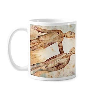 Imagem de Caneca de cerâmica do zodíaco da constelação de gêmeos de maio de junho