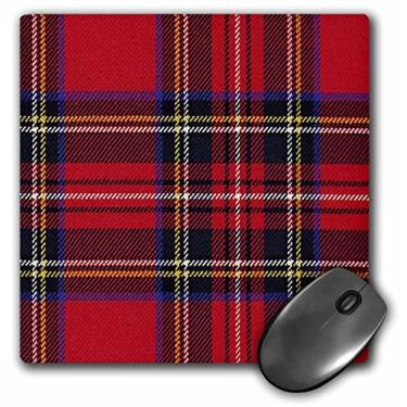 Imagem de 3dRose Mouse pad LLC 20 x 20 x 0,63 cm, xadrez vermelho N azul (mp_56169_1)