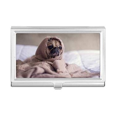 Imagem de Bulldog Pet Animal Lonely porta-cartões de visita com porta-cartões