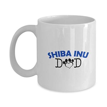 Imagem de Caneca divertida Shiba Inu para casal – Shiba Inu Dad – Shiba Inu Mom – Presentes para amante de Shiba Inu – Ideia única de presentes de cerâmica