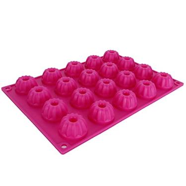 Imagem de Forma de bolo, molde para assar bolos, e uniforme, conveniente para fazer pão de queijo, mousse