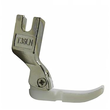 Imagem de Calcador teflon ziper lado esquerdo maquina reta industrial