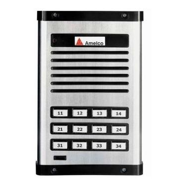 Imagem de Porteiro Eletronico Coletivo 12 Pontos Amelco Am-Ppr12