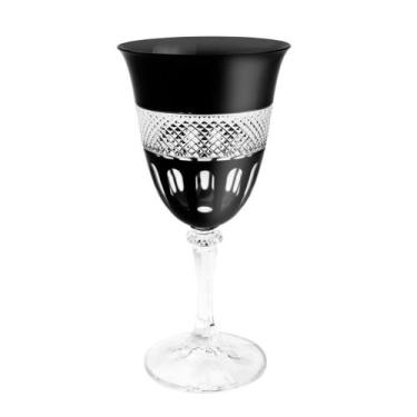 Imagem de Conjunto 6 Taças De Cristal Ecológico Lapidado P/Vinho Kleopatra/Brant