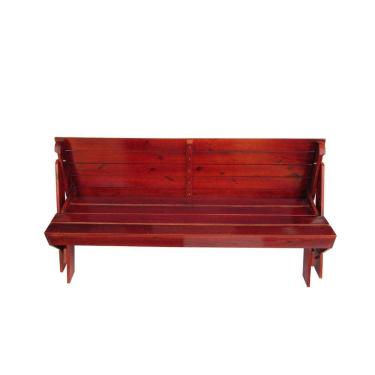 Imagem de Banco que Vira Mesa 2m com Verniz Mogno para 8 pessoas