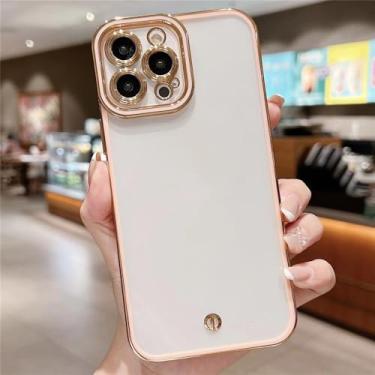 Imagem de Capa galvanizada para samsung a53 galaxy s22 ultra s21 fe plus a52 a52s 5g a32 a22 a12 a13 a73 a33 a03 a02s capas,5, para s21 ultra