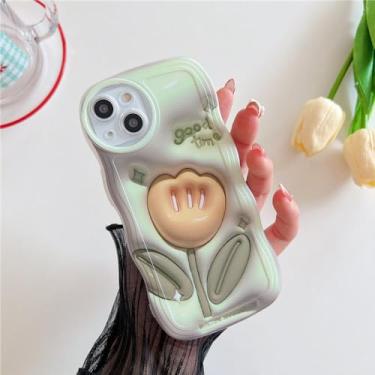 Imagem de Capa de silicone macio com flores de tulipa para Xiaomi Redmi Note 11 10 Pro 9 11S 10C 10A 9A 9C Poco X3 Pro F4 Wave Edge Capa de telefone, 2, para Mi POCO F4