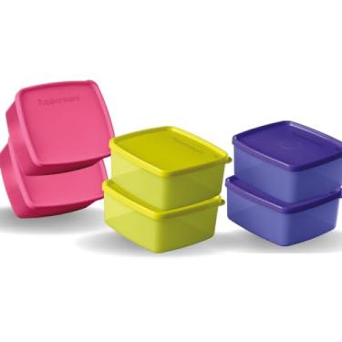 Imagem de Kit Freezer 6 Jeitosinhos Tupperware 400ml Congelar Alimento (Diversos 1)