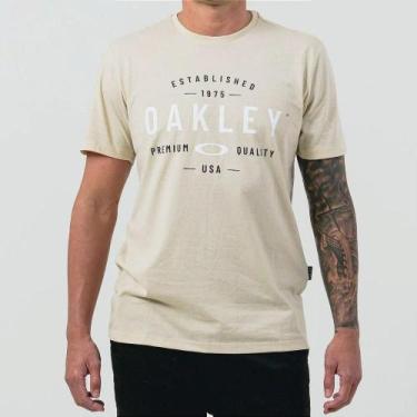 Imagem de Camiseta Oakley Premium Quality Masculina Off White