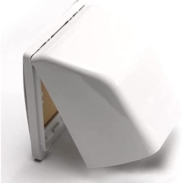 Imagem de Bettomshin Protetor de tomada à prova de intempéries em uso para retrofit tapume construção branco 86 tipo 98 x 125 x 75 mm 1 peça