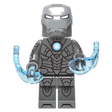 Imagem de Boneco Blocos De Montar Homem De Ferro Armadura Mark Mk14