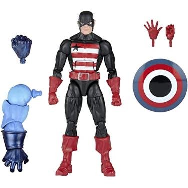 Imagem de Boneco Marvel Legends Series, Build-a-Figure, Figura 15 cm e Acessórios - Agente Americano - F4796 - Hasbro