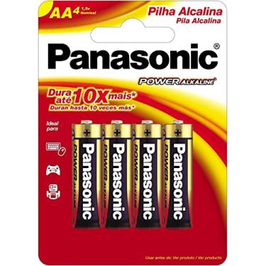 Imagem de Panasonic Pilha Alcalina Pequena Aa Com 4 Lr6Xab/4B192 Pacote De 4